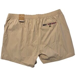 NWT Wowie Sapien‎ 2.0 5" Inseam Shorts Mens XXL 2XL Khaki Tan Aztec Trim Pockets